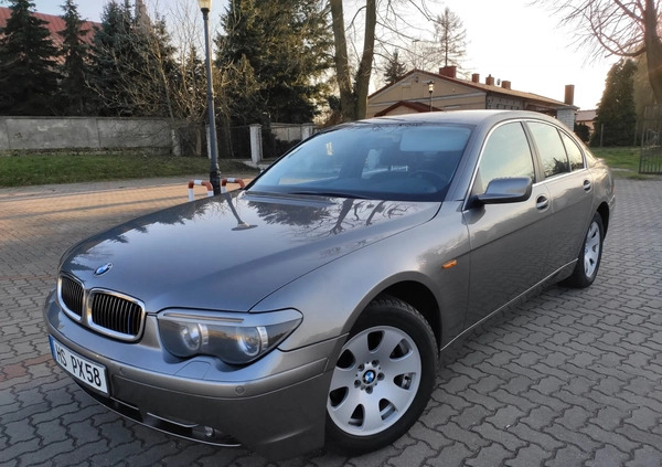 bmw seria 7 łobez BMW Seria 7 cena 24000 przebieg: 253000, rok produkcji 2002 z Łobez